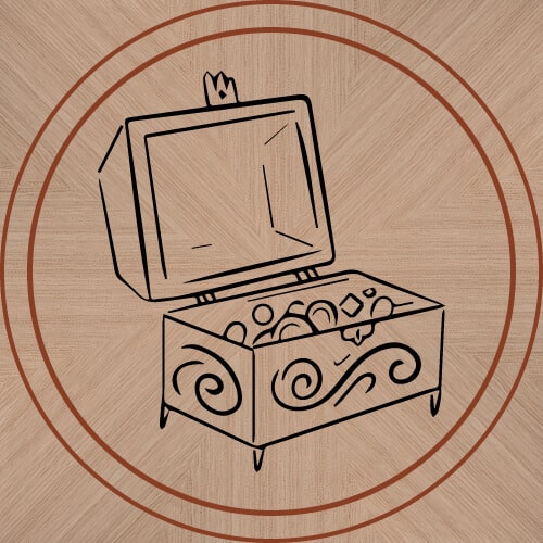 wooden box icon