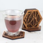 wooden coaster set - glamorwood