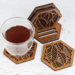 wooden coaster set - glamorwood