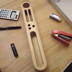 wooden organizer for desk - glamorwood