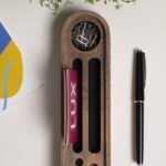 wooden organizer for desk - glamorwood