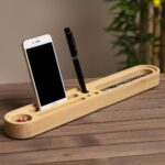 wooden organizer for desk - glamorwood
