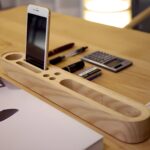 wooden organizer for desk - glamorwood