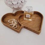 double-heart tray For Accessories - glamorwood
