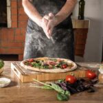 make pizza on end grain cutting board