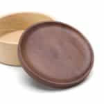 صندوق خشبي دائري