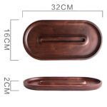 Small Wooden Tray With Phone Holder - glamorwood