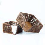 vintage Wood Napkin Holder - glamorwood