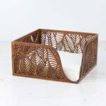 vintage Wood Napkin Holder - glamorwood