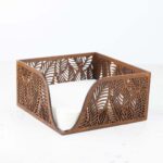 vintage Wood Napkin Holder - glamorwood