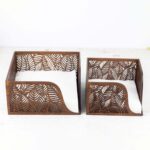 vintage Wood Napkin Holder - glamorwood