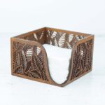vintage Wood Napkin Holder - glamorwood