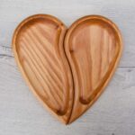 heart shaped plates - glamorwood