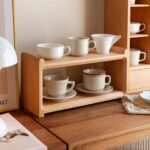 رفوف مطبخ من خشب الزان