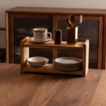 رفوف مطبخ من خشب الزان