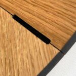 Minimalist oak clock - glamorwood