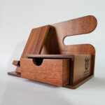 organizer wooden docking station docking station - glamorwood