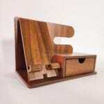 organizer wooden docking station docking station - glamorwood