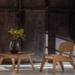 plywood chairs and table - glamorwood
