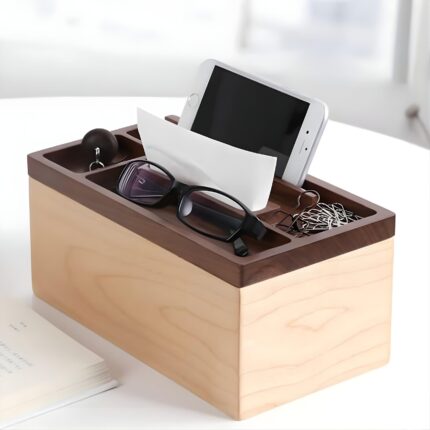 Tissue Box cover and Organizer - glamorwood