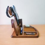 Wood Phone Docking Station - glamorwood