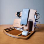 Wood Phone Docking Station - glamorwood