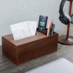 wooden tissue box cover and pencil holder - glamorwood