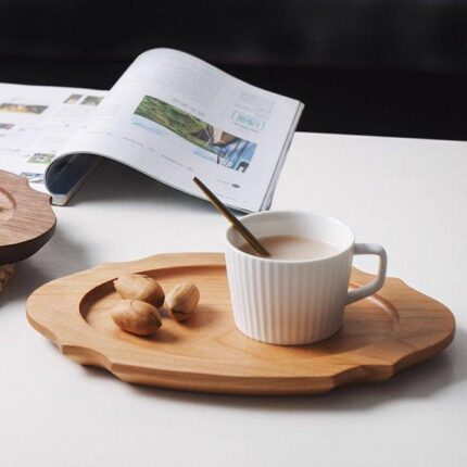 Elegant Small Wooden Serving Tray - glamorwood