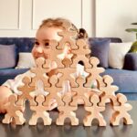 Flockmen Wooden Stacking Toys - glamorwood