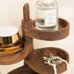 tiered Wooden Jewelry Stand Organizer - glamorwood