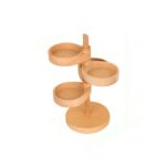 tiered Wooden Jewelry Stand Organizer - glamorwood
