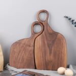 2-Piece Nesting Wood Cutting Board Set