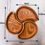 wooden plates