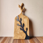 لوح تقطيع خشب مع ايبوكسي 