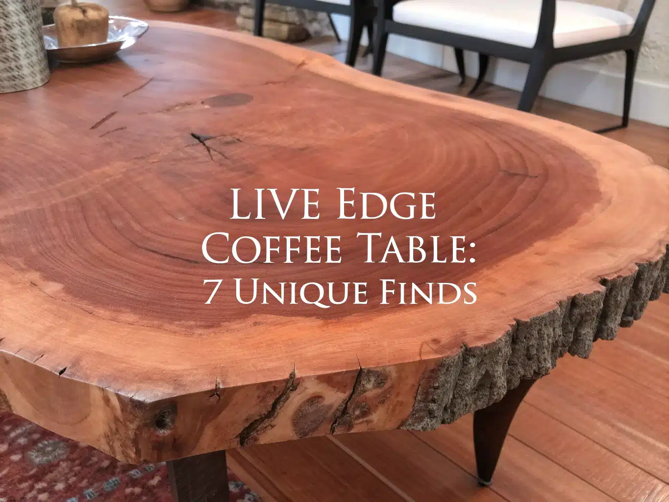 live edge coffee table