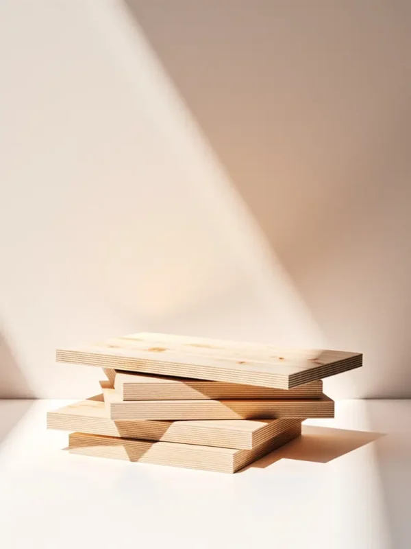 Baltic birch plywood sheet with smooth grain and clean edges for cabinetry and furniture projects