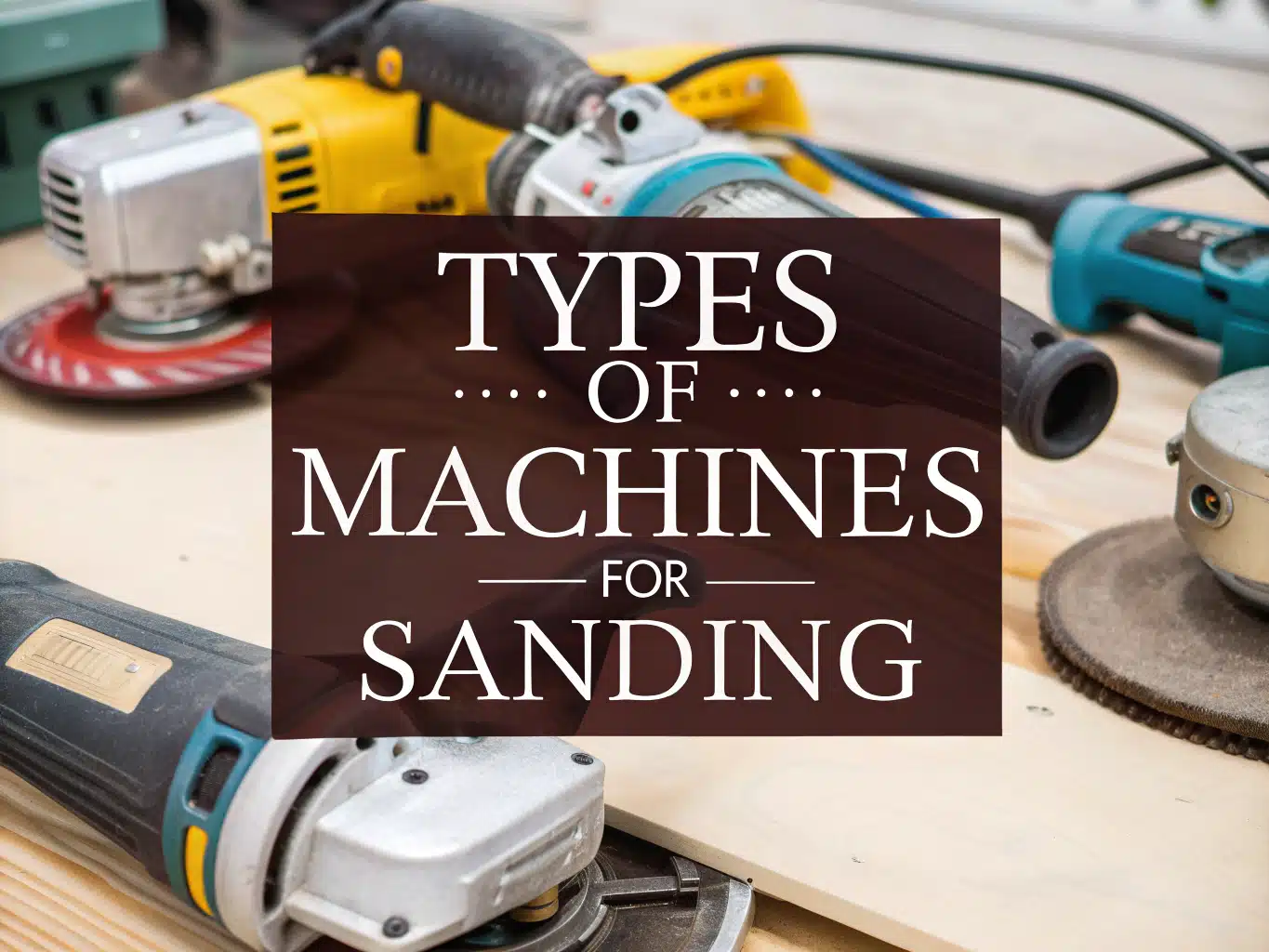 machines for sanding