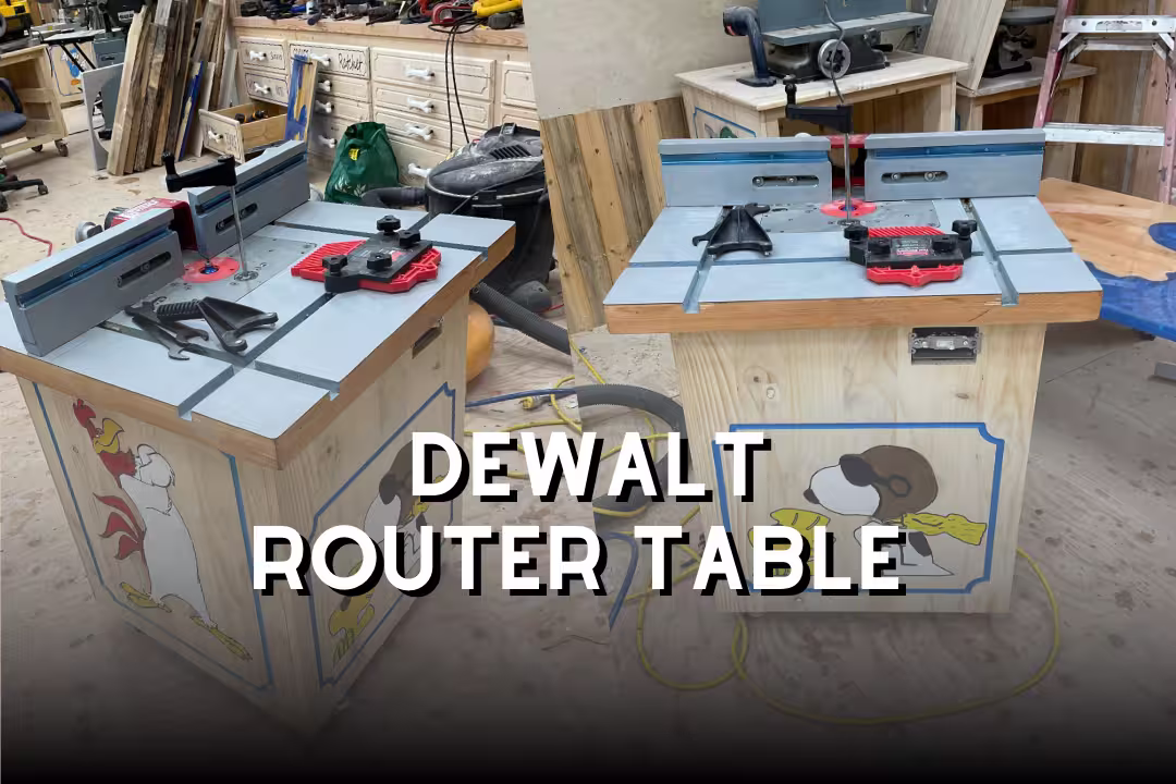 DeWalt Router Table Guide